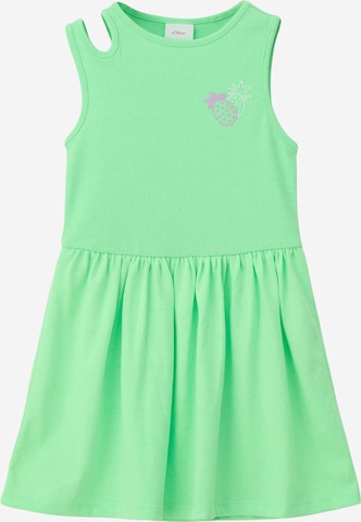 s.Oliver Dress in Green: front