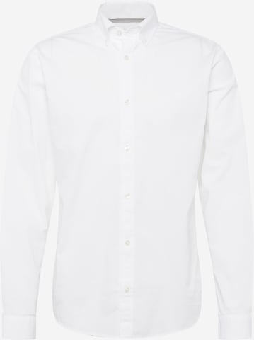 Coupe regular Chemise JACK & JONES en blanc : devant