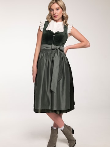 Dirndl SPIETH & WENSKY en vert : devant