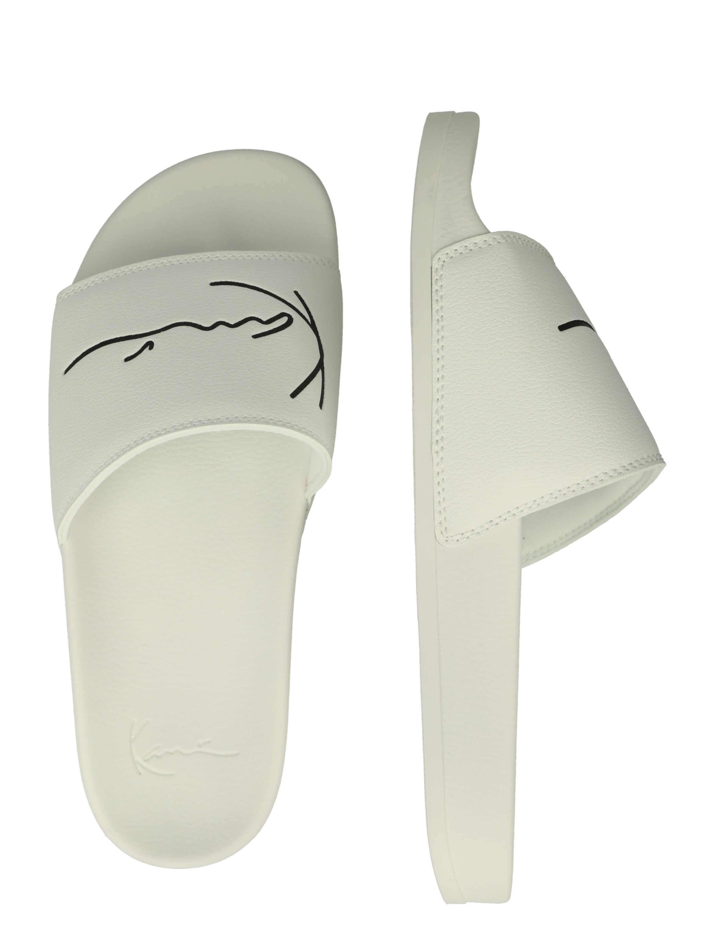 Karl Kani Badeschuh in Weiß