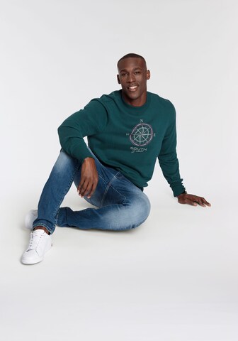 DELMAO Sweatshirt in Grün