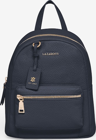 Lazarotti Backpack 'Bologna' in Blue: front