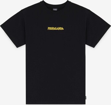 Propaganda Shirt 'Ribs Dämonen' in Black: front