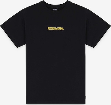 Propaganda Shirt 'Ribs Dämonen' in Black: front