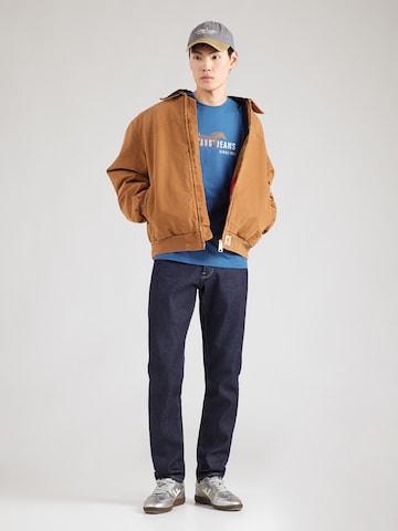 mėlyna MUSTANG Marškinėliai 'Austin'