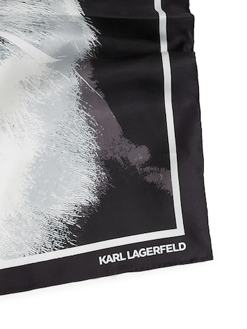 melns Karl Lagerfeld Šalle 'IKON CHOUPETTE'