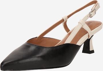 NEWD.Tamaris Γόβες slingback σε μαύρο: μπροστά