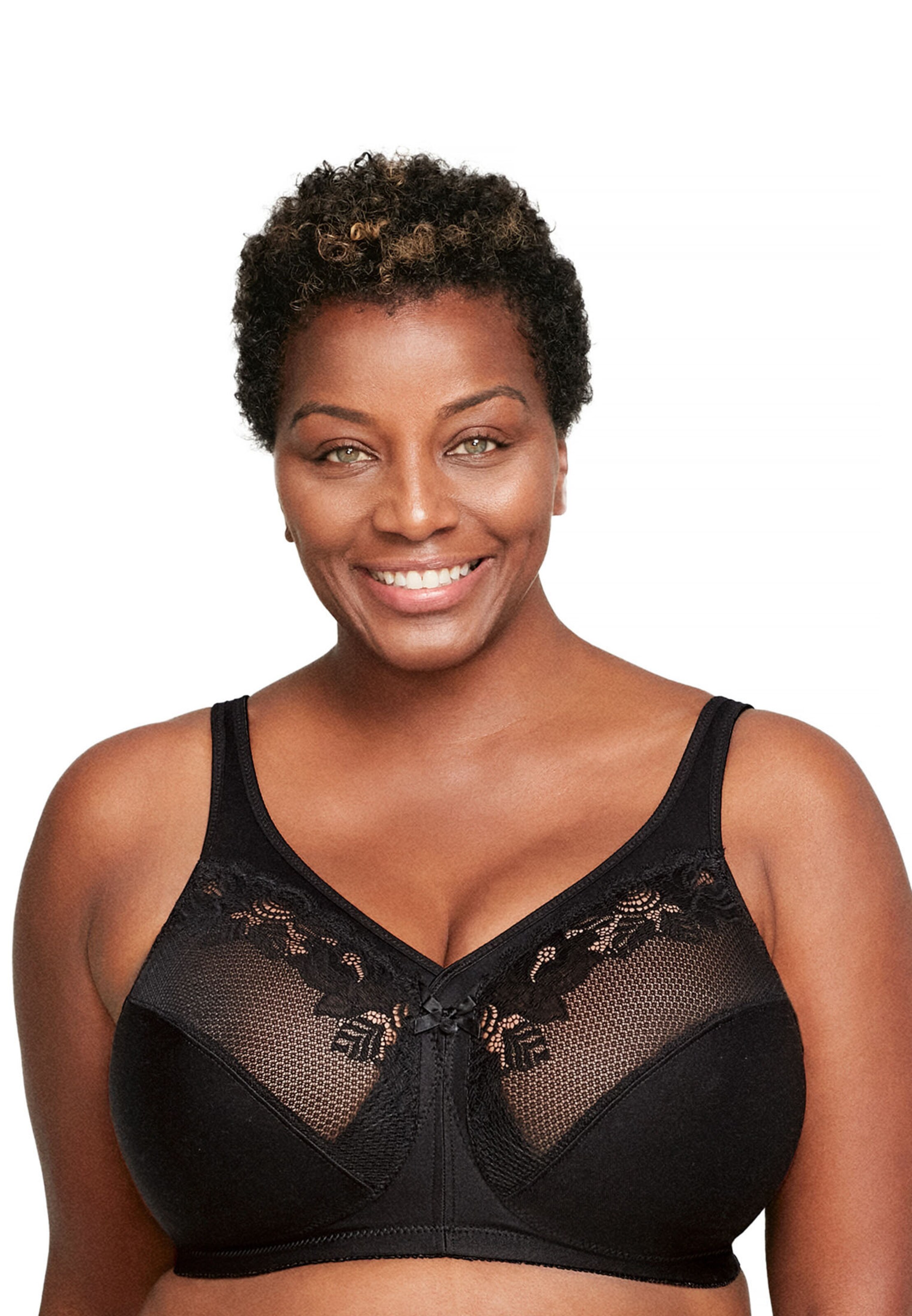 GLAMORISE Minimizer in Black: front
