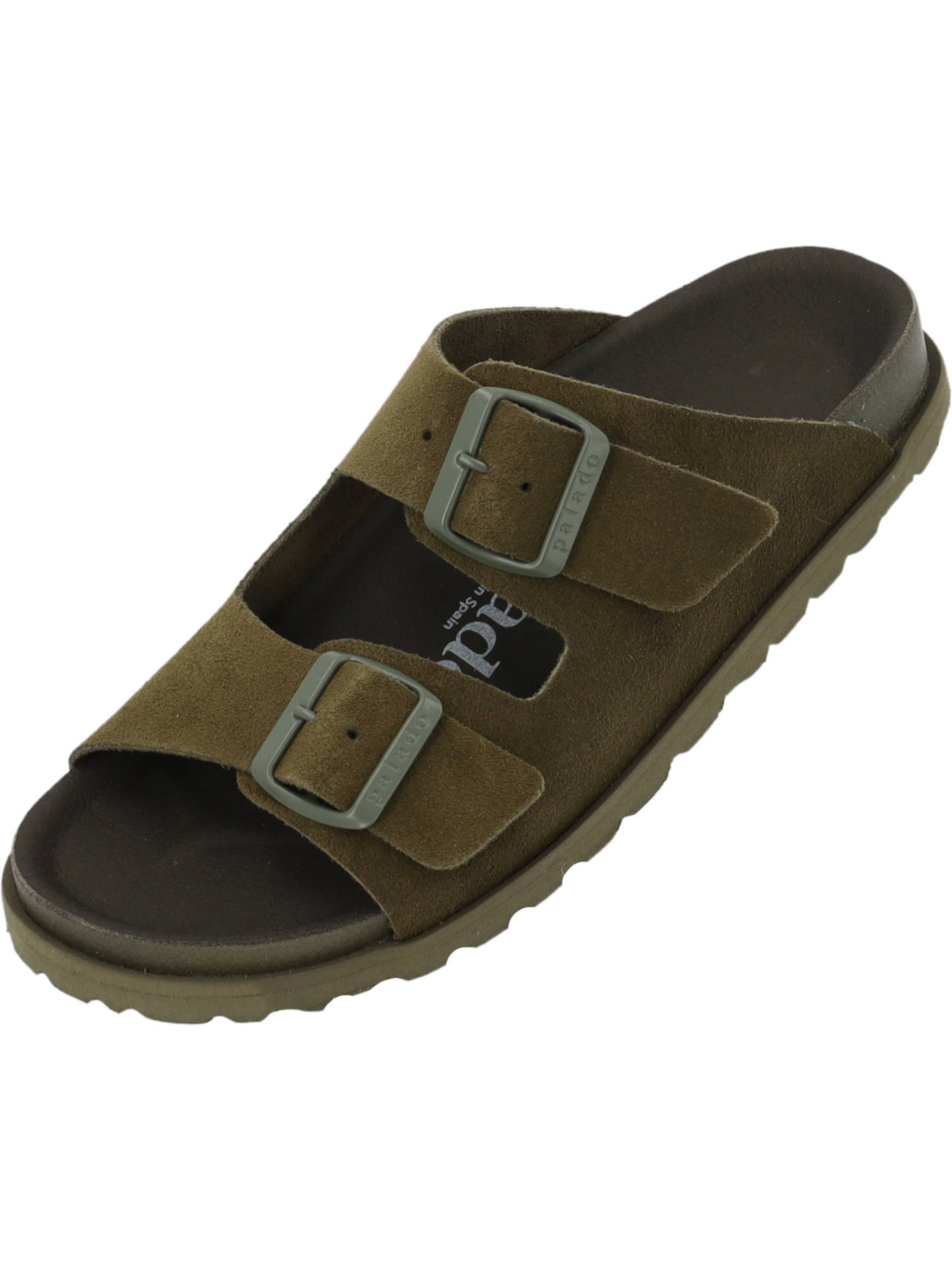 Palado Muiltjes 'Elaha Mono' in Groen: voorkant