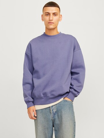 Sweat-shirt 'JJUrban Edge' JACK & JONES en bleu : devant