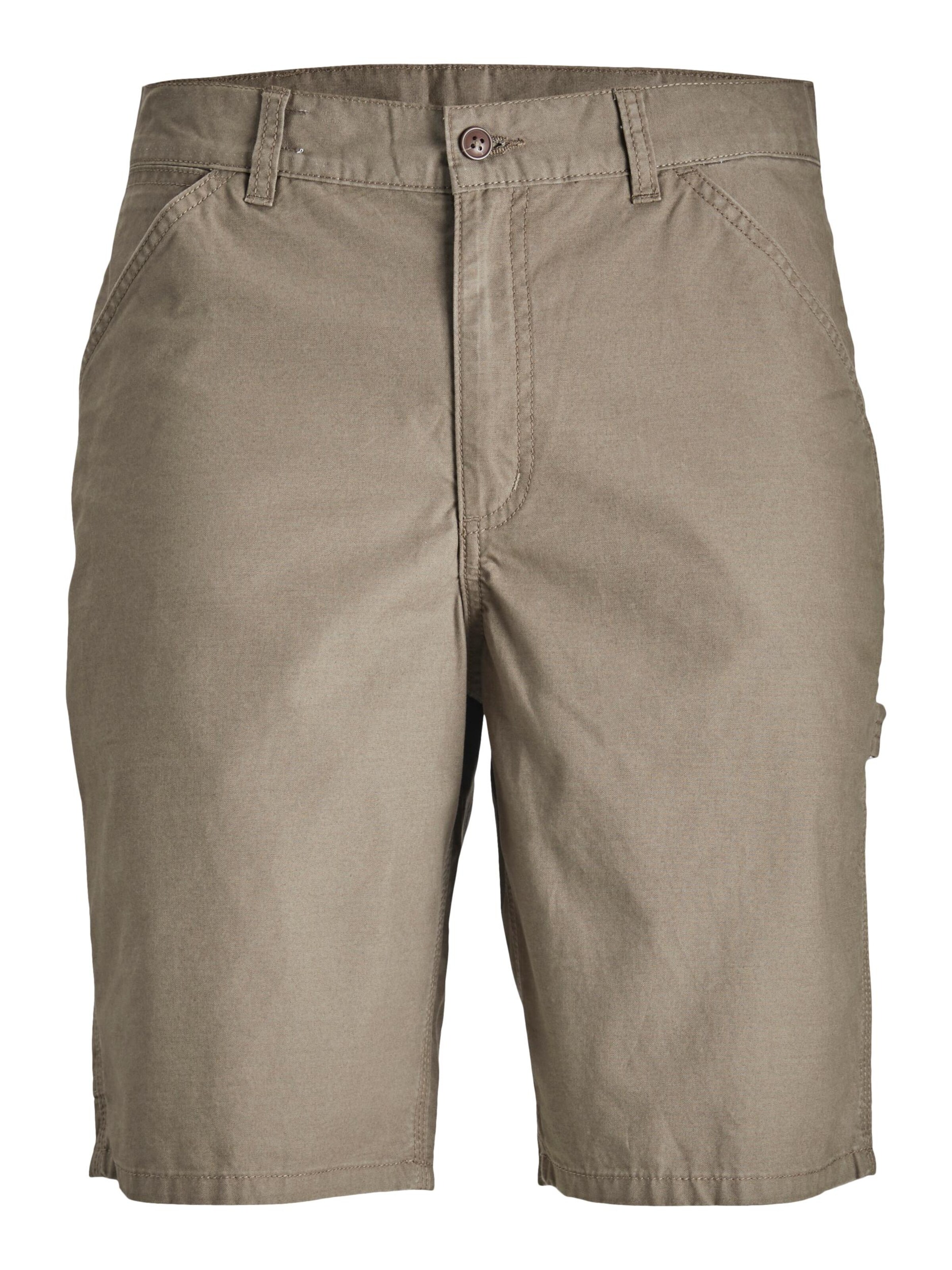 JACK & JONES Regular Farkut 'KARL' värissä ruskea: etupuoli