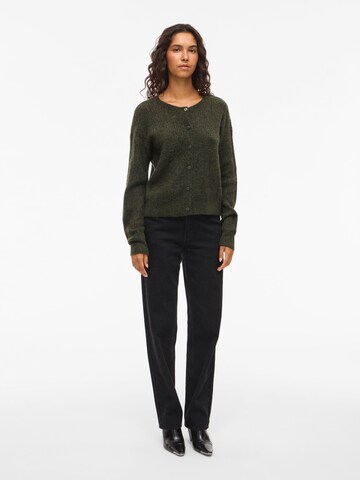 VILA Knit Cardigan 'VIPretty' in Green