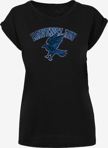 F4NT4STIC Shirt 'Harry Potter Ravenclaw Sport Emblem' in Black: front