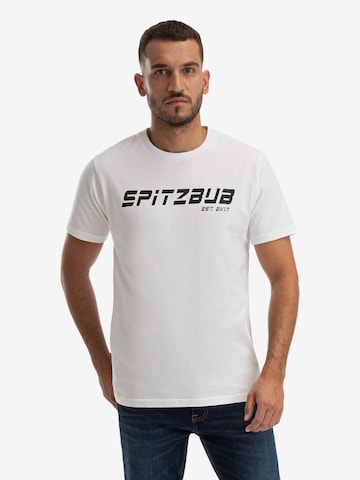SPITZBUB Shirt 'Julian' in Wit: voorkant