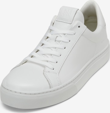 Marc O'Polo - Zapatillas deportivas bajas en blanco: frente