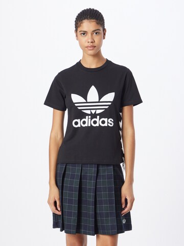 ADIDAS ORIGINALS T-Shirt 'Always Original Trefoil' in Schwarz: Vorderseite