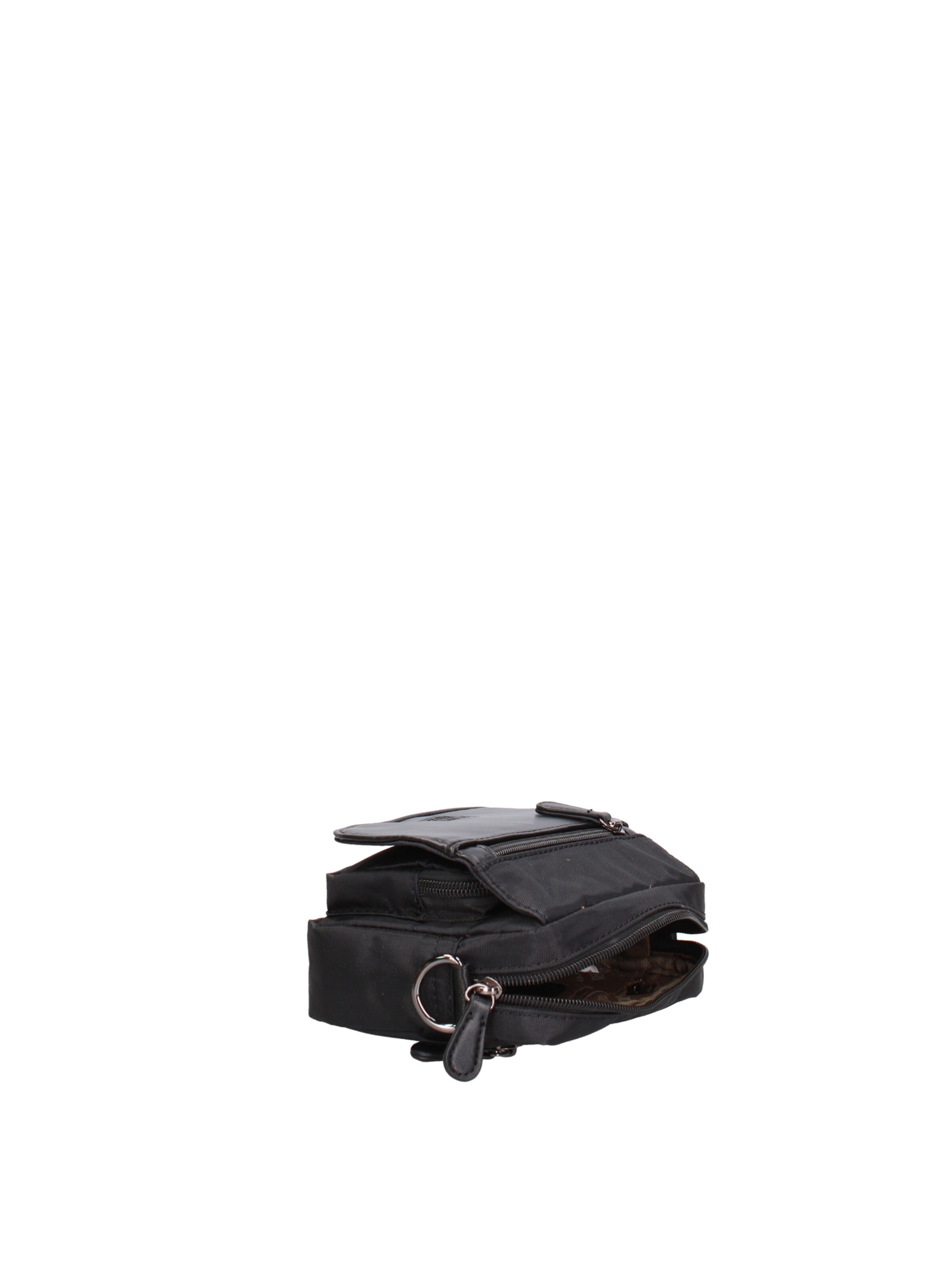 Borsa a tracolla 'Borsa a Tracolla Uomo PVC Chiusura Magnetica Tasche Zip 15x12x5cm' di Coveri Collection in nero