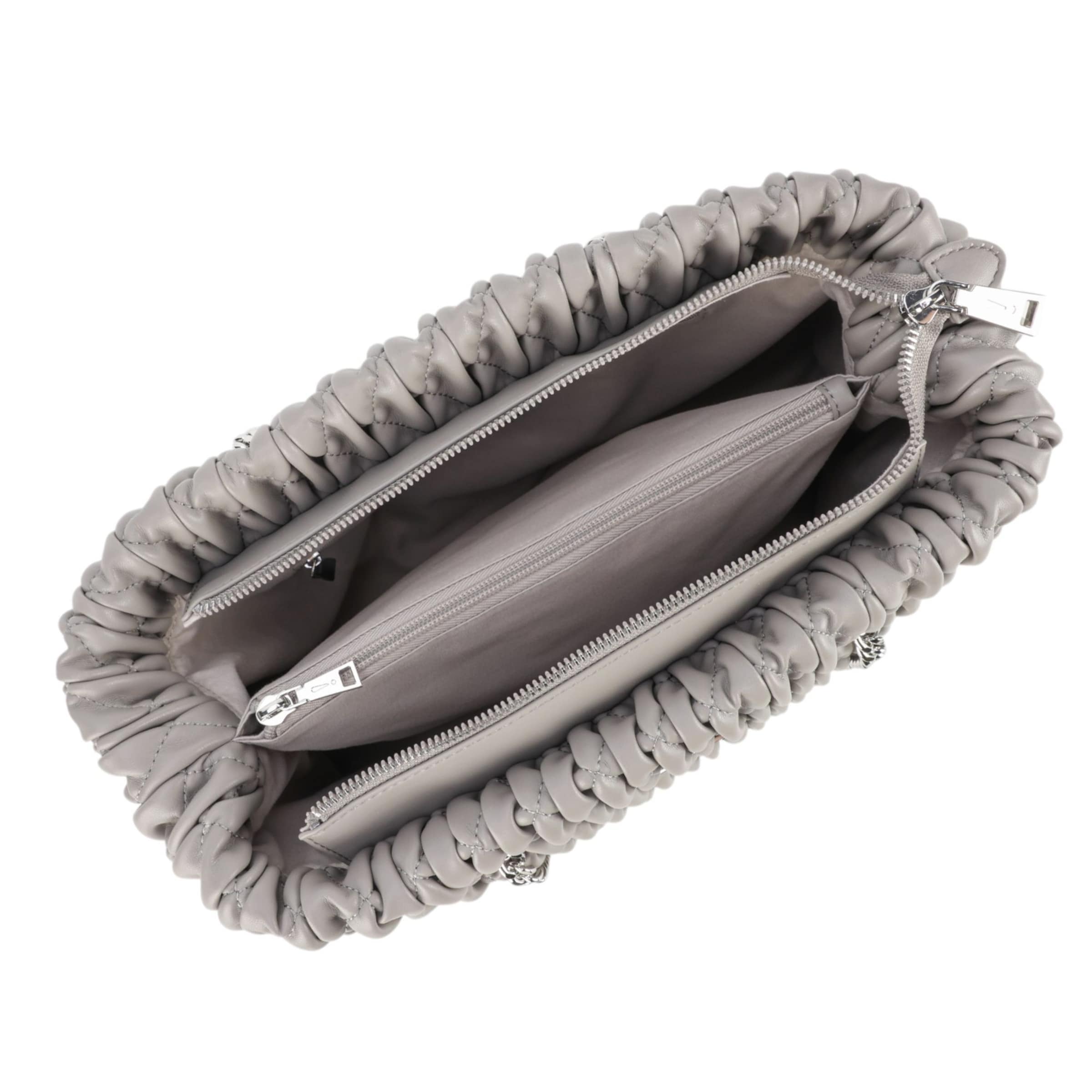 JOOP! - Bolso de hombro 'Ruga Niecy' en gris