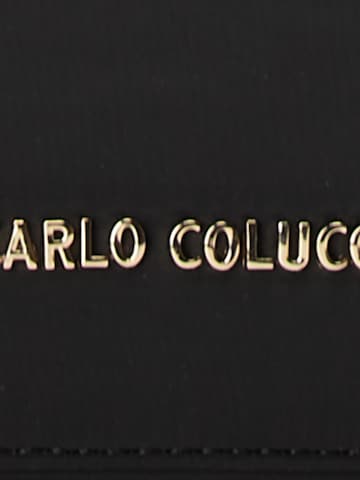 Carlo Colucci Kulturtasche ' Crazzolara ' in Schwarz