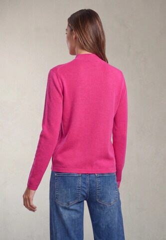 Street One Studio Langarm Pullover mit Turtle Neck in Pink