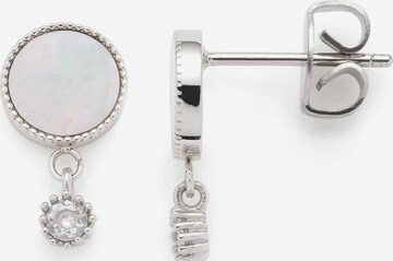 LEONARDO Earrings in Silver: front