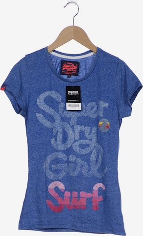 Superdry T-Shirt S in Blau: predná strana