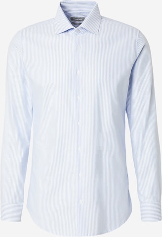 Coupe regular Chemise Michael Kors en bleu : devant