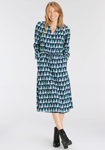 HECHTER PARIS Dress in Blue: front