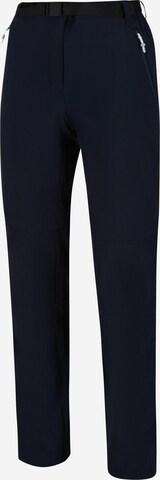 REGATTA Regular Outdoor Pants 'Xert III' in Blue: front