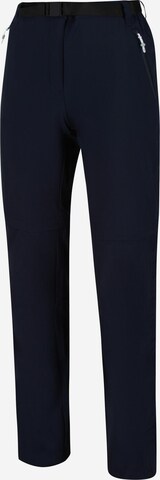 REGATTA Outdoor Pants 'Xert III' in Blue: front