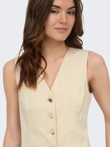ONLY - Chaleco para traje 'ONLMarly' en beige