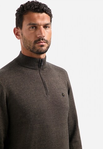 No Excess Sweater in Brown