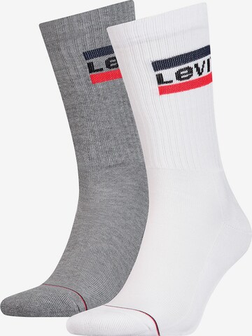 LEVI'S ® Socks in Grey: front