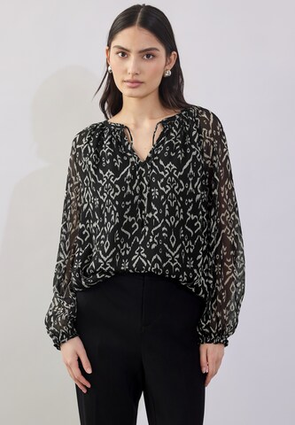 Street One Studio Blouse in Black: front