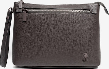Custodia per tablet di U.S. POLO ASSN. in marrone: frontale