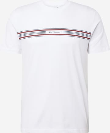Ben Sherman Shirt in White: front