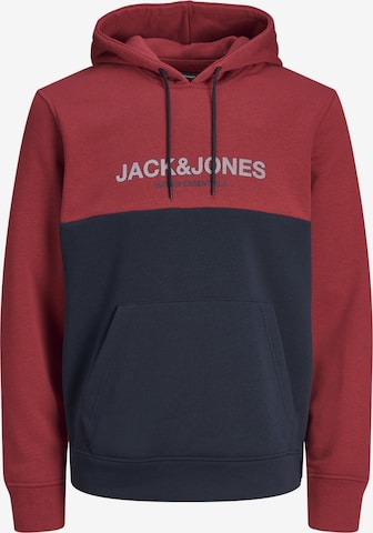 Bluză de molton 'Urban' de la JACK & JONES pe roșu: față