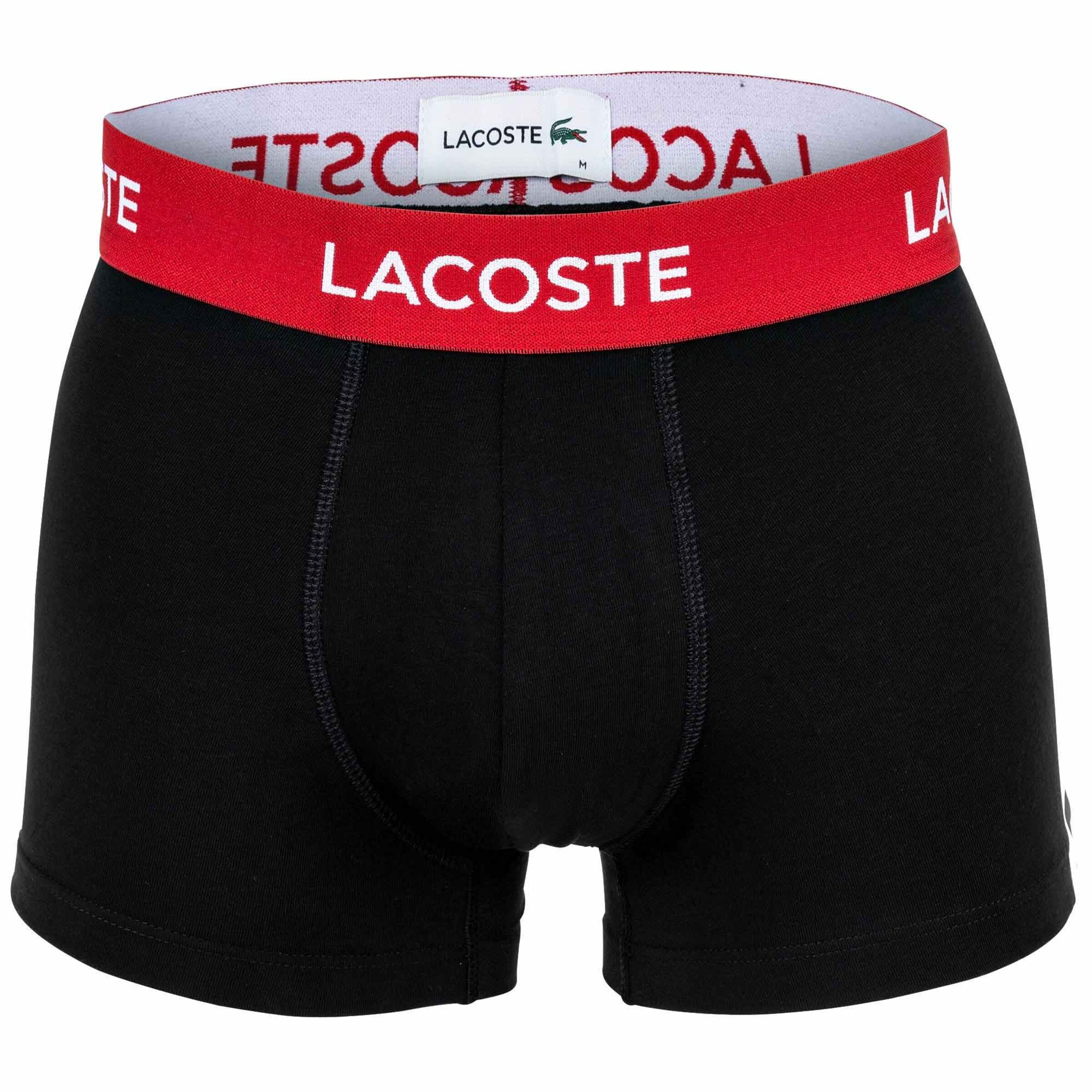 LACOSTE Boxeralsók - fekete