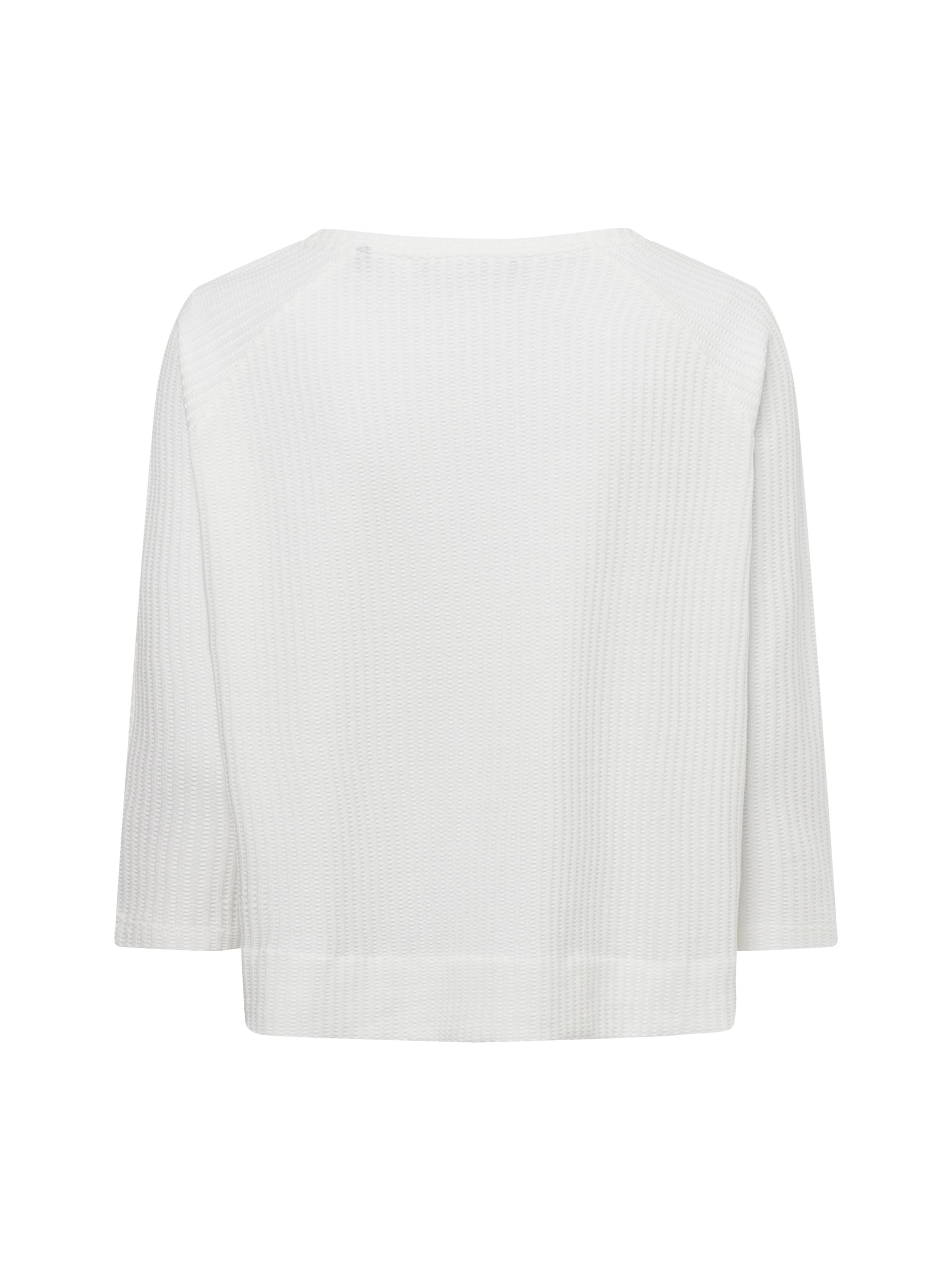 Someday Langarmshirt Kayuma in Weiß