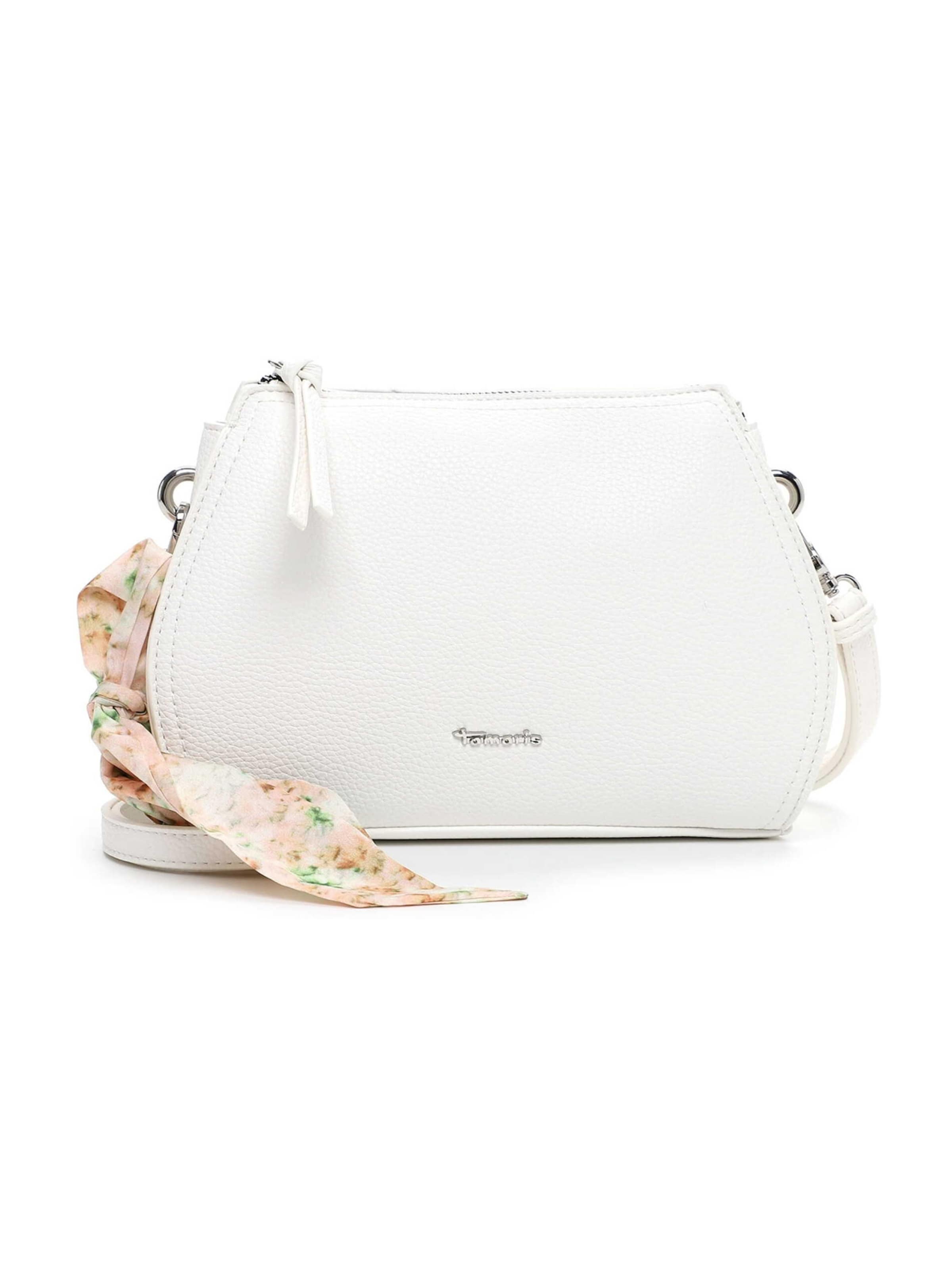 Tamaris - Bolso de hombro 'Karolin' en blanco: frente
