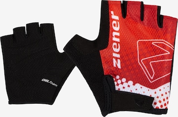 ZIENER Athletic Gloves 'CURTO' in Black: front