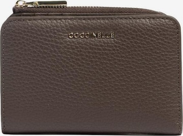 Portamonete 'COCCINELLE METALLIC 5' di Coccinelle in marrone: frontale