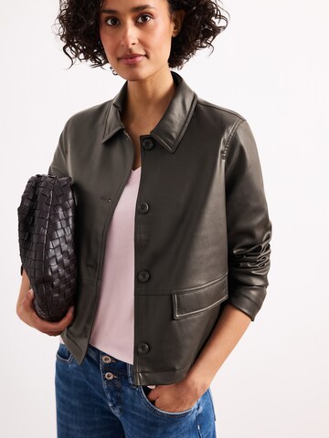 STREET ONE Přechodná bunda – hnědá: přední strana