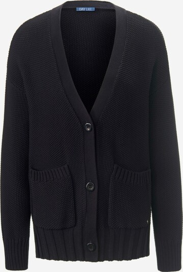 DAY.LIKE Strickjacke in schwarz, Produktansicht