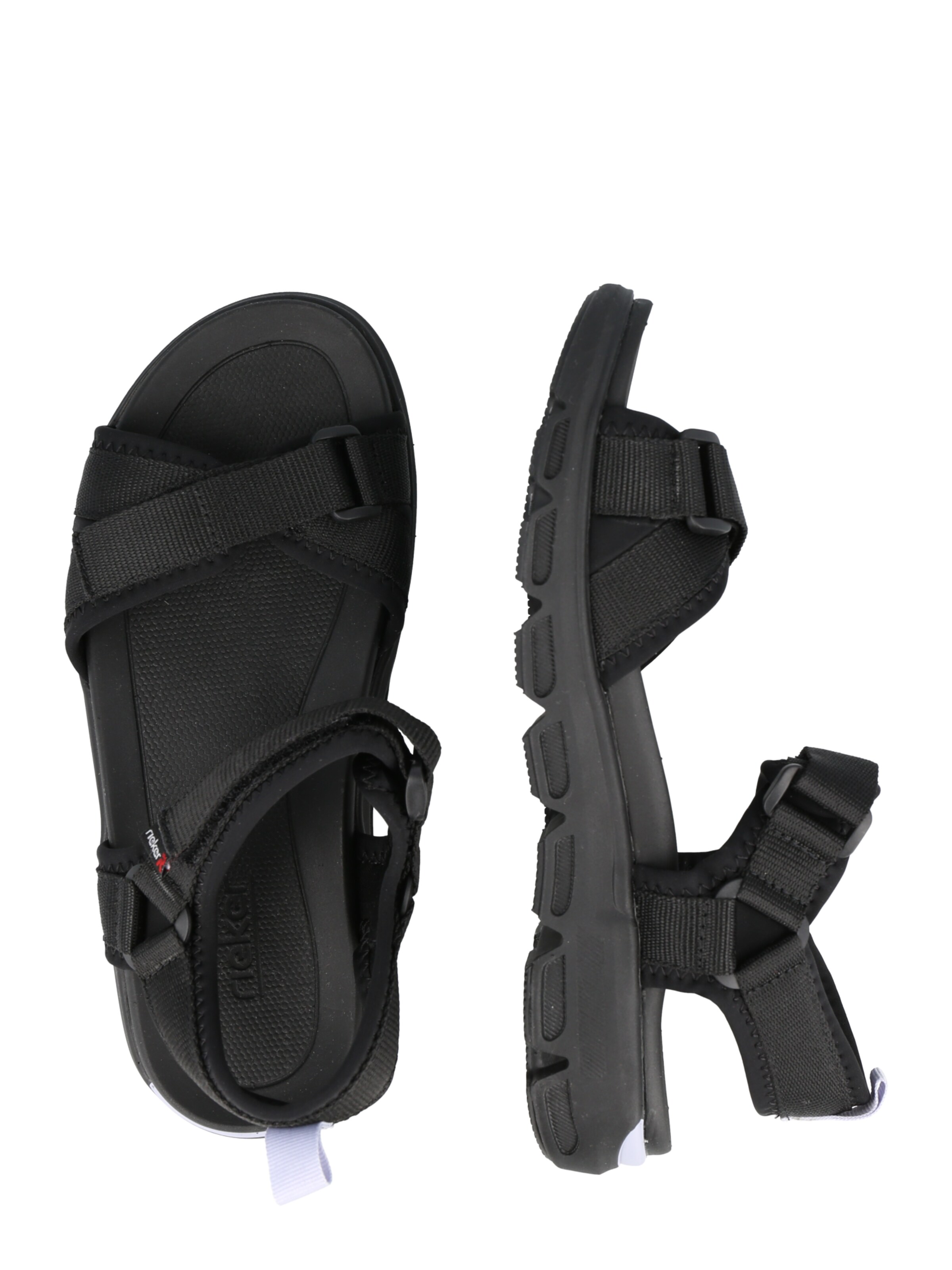 Sandales de randonnée Rieker Sport en noir