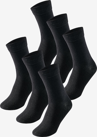 Chaussettes uncover by SCHIESSER en noir : devant