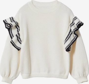 MANGO KIDS Pullover 'CINDY' in Beige: predná strana