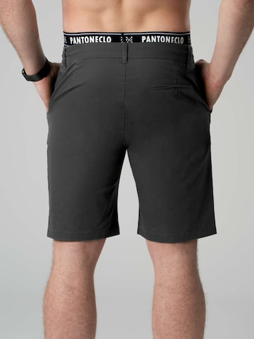 PANTONECLO Slimfit Chino 'Pantoneclo Men’s Chino Shorts' in Grijs
