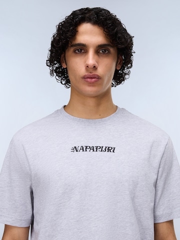 NAPAPIJRI Футболка 'S-FLINT' в Серый