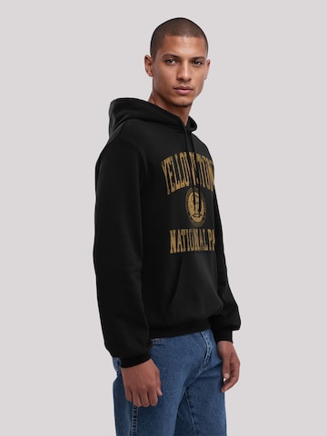 Sweat-shirt 'US National Parks Yellowstone Wyoming' F4NT4STIC en noir